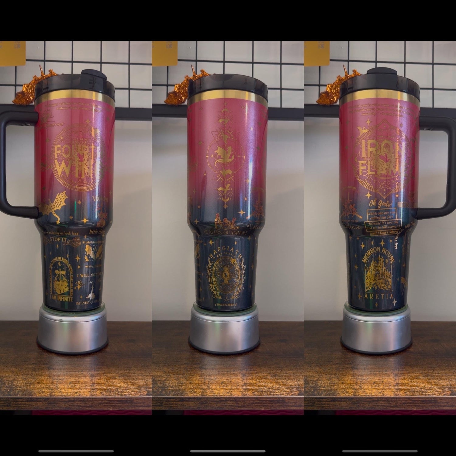 Dragon rider book Engraved Tumbler 30 oz