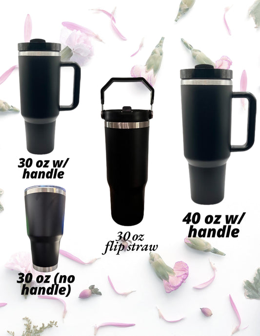 Lightning Wielder Laser Engraved Tumbler 30 oz