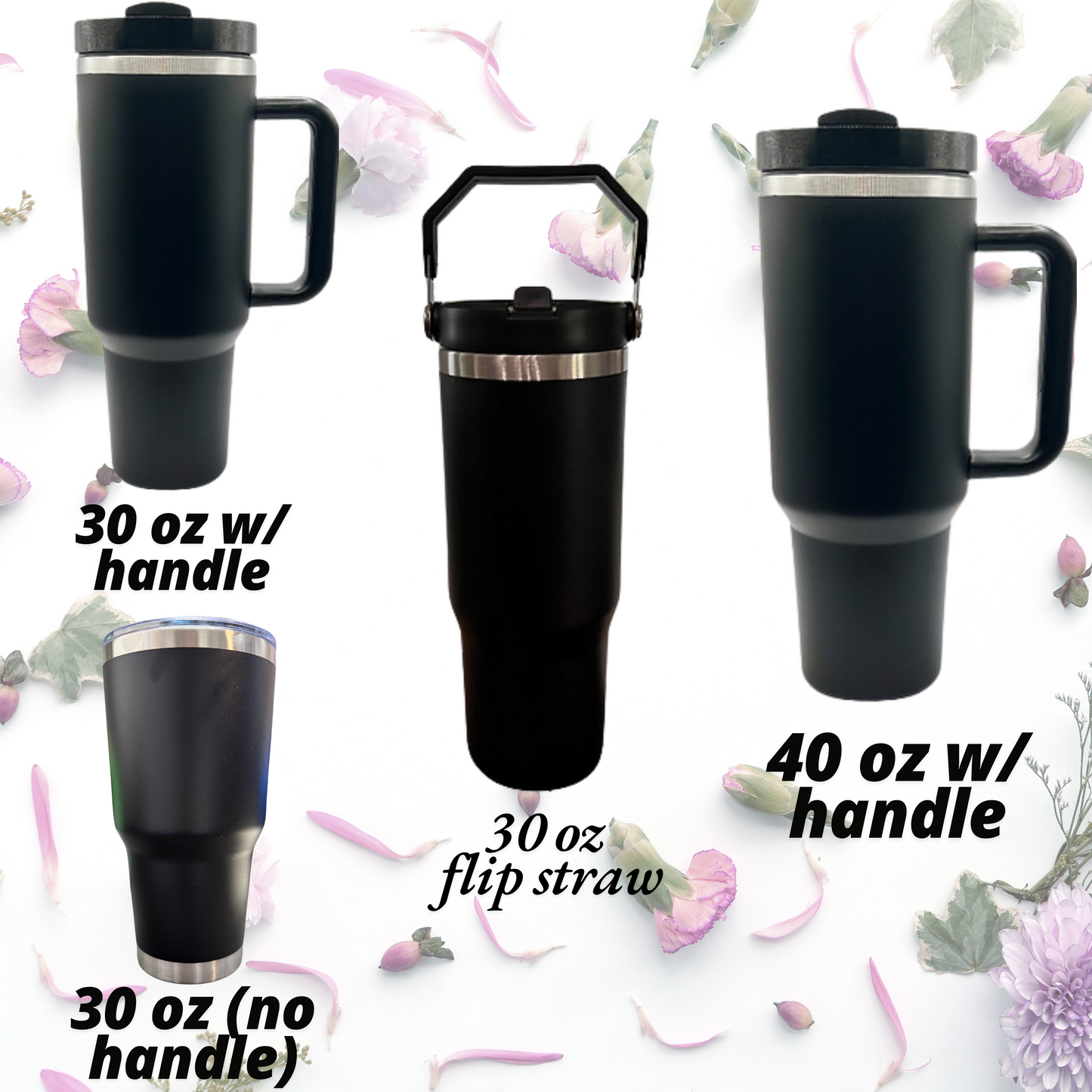 Favorite Thing to do Laser Engraved Tumbler 40 oz w/ Handle